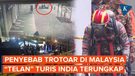 Terungkap! Malaysia Akhirnya Temukan Penyebab Trotoar Ambles dan 