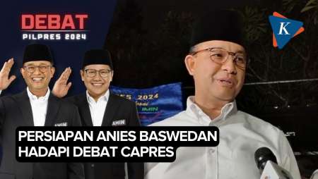 Persiapan Anies Baswedan untuk Debat Capres Perdana