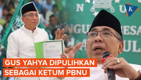 Sempat Dicopot, Gus Yahya Dipulihkan Sebagai Ketua Umum PBNU