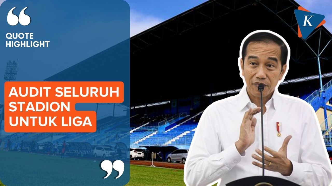 Setelah Tragedi Kanjuruhan, Jokowi Perintahkan Audit Semua Stadion di Indonesia