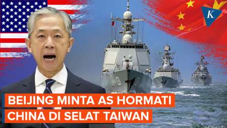 Kapal AS Berlayar di Selat Taiwan, China: Bertentangan dengan Komitmen