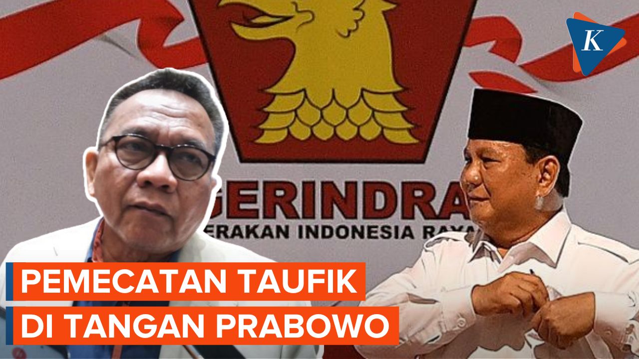 Gerindra Sebut Pemecatan Taufik Rekomendasi MKP, Keputusan Akhir di Tangan Prabowo