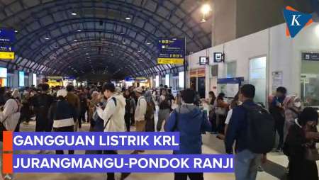 Gangguan Listrik KRL, Tujuan Rangkasbitung- Parung Panjang Ditutup Sementara