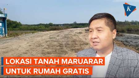 Penampakan Tanah Milik Maruarar yang Akan Jadi Lokasi Rumah Gratis