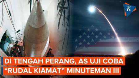 AS Uji Coba “Rudal Kiamat” Minuteman III Di Tengah Perang Iran