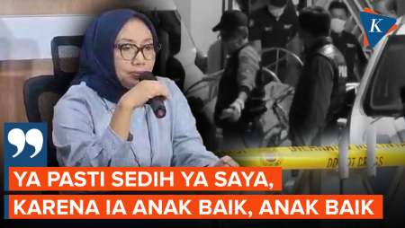 Sambil Tahan Tangis, Menteri PPPA Sebut Remaja yang Bunuh Ayah dan Nenek Anak Baik