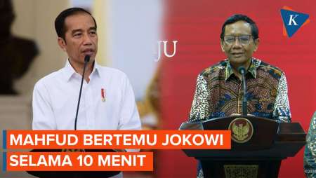 Resmi Mundur, Mahfud MD Minta Maaf dan Ucapkan Terima Kasih ke Jokowi