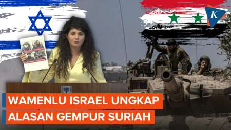 Tunjukkan Foto Pemimpin Pemberontak, Wamenlu Israel Beri Alasan Gempur Suriah