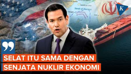 AS Sebut Selat Hormuz Bagi Iran "Senjata Nuklir" Ekonomi