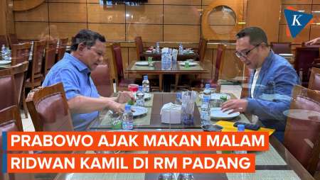 RK dan Prabowo Makan Malam Bersama, Apa yang Dibahas?