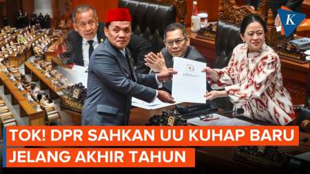 Tok! DPR Sahkan Revisi KUHAP Jadi Undang-undang
