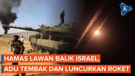 Perlawanan Hamas ke Tentara Israel di Gaza, Adu Tembak di Antara Gedung dan Luncurkan Roket