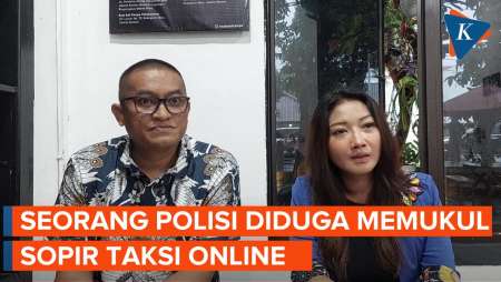 Kronologi Polisi Diduga Pukul Sopir Taksi Online 