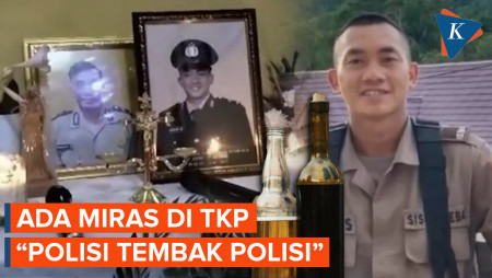 Pelaku “Polisi Tembak Polisi” Minum Miras dan Niat Pamer Senjata