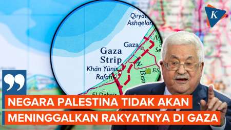 Mahmoud Abbas Bersumpah Lawan Rencana Israel Pisahkan Gaza dari Palestina