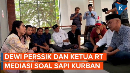 Duduk Perkara Sapi Kurban Dewi Perssik Diduga Ditolak Ketua RT