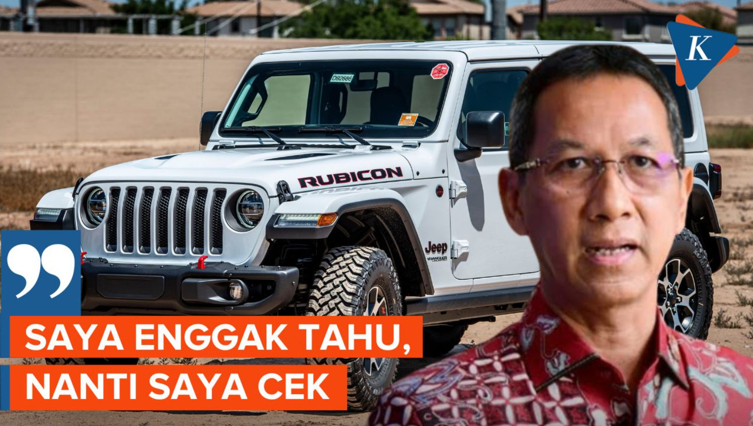 Pemprov DKI Anggarkan 2,3 M untuk Beli Mobil Dinas Jeep Pj Gubernur Heru Budi