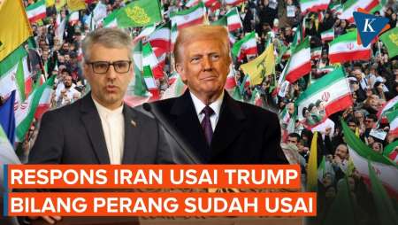 Trump Umumkan Perang Iran Vs AS Selesai, Teheran: Tidak Valid!