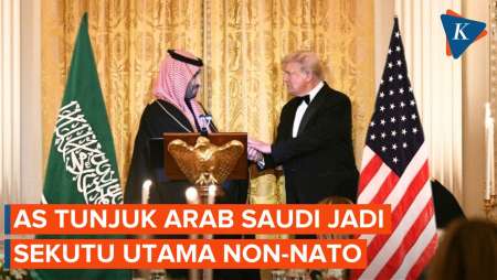 Sah! Trump Tetapkan Arab Saudi Jadi Sekutu Utama Non-NATO AS