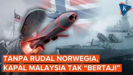 Kapal Perang Malaysia Menua, "Tak Berdaya" Tanpa Rudal Norwegia