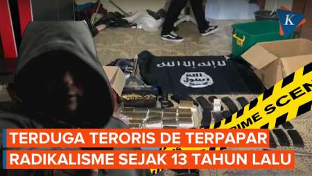 Terduga Teroris DE Terpapar Gerakan Radikal Sejak Usia 19 Tahun