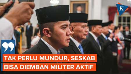 Istana Sebut Mayor Teddy Tak Perlu Mundur dari TNI meski Telah Menjadi Seskab