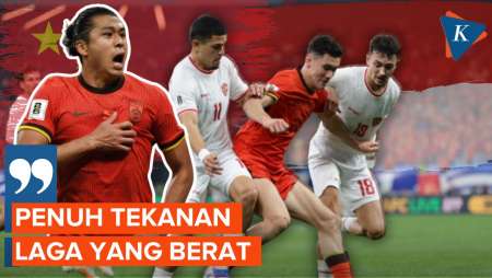 China Akui Laga Lawan Timnas Indonesia Berat dan Penuh Tekanan bagi Mereka