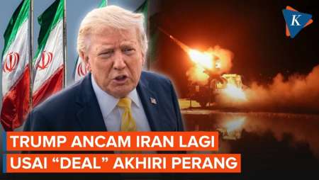 Baru Umumkan Damai, Trump Ancam Serang Iran Lagi