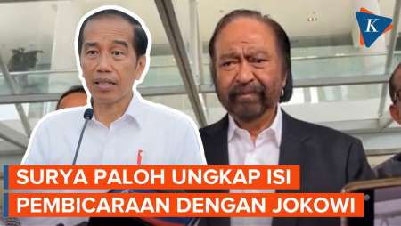 Bertemu Jokowi, Surya Paloh Akui Belum Ada Tawaran Gabung Koalisi Prabowo-Gibran