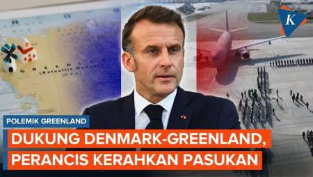 Susul NATO, Macron Kerahkan Pasukan Perancis Ke Greenland