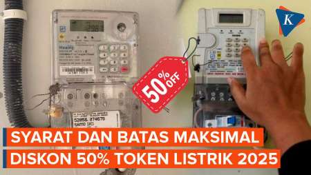 Catat! Ini Syarat dan Batas Maksimal Diskon 50 Persen Token Listrik 2025