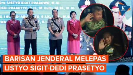 Jenderal-jenderal Antarkan "Kepergian" Listyo Sigit Dan Dedi Prasetyo Dari Polri