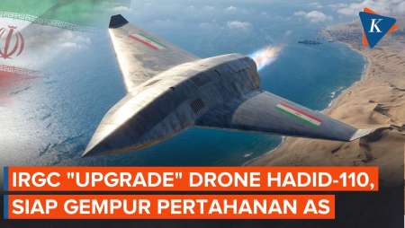 Iran Sempurnakan Drone Hadid 110, Kini Pakai Turbojet dan Lebih Siluman!