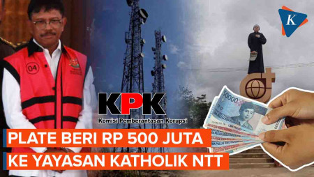 Yayasan Pendidikan Katholik NTT Akui Terima Rp 500 Juta dari Johnny G Plate