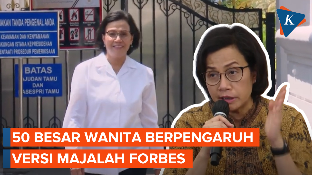 Sri Mulyani Masuk 50 Besar Wanita Paling Berpengaruh Versi Forbes