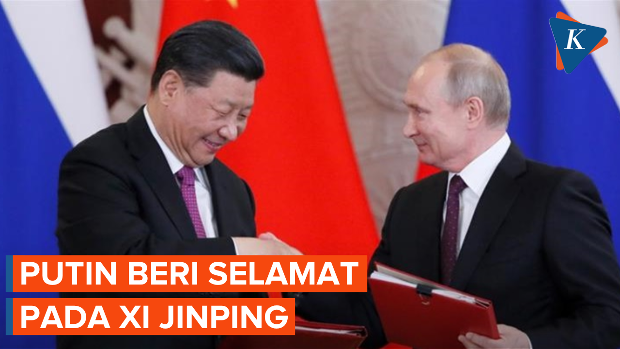 Amankan Periode Ketiga, Xi Jinping dapat Ucapan Selamat dari Putin