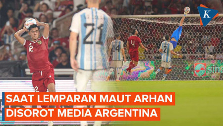 Media Argentina Sebut Lemparan Pratama Arhan Paling Membahayakan