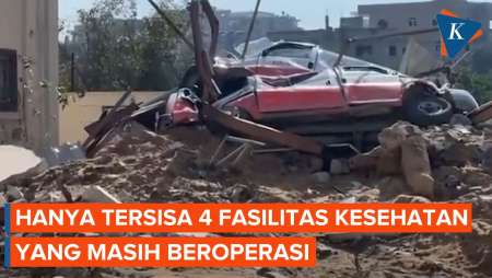 84 Persen Fasilitas Kesehatan di Gaza Rusak akibat Serangan Israel