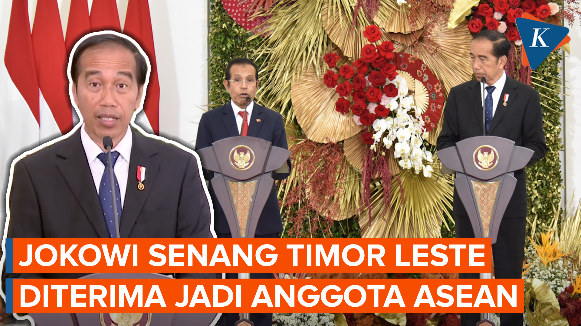 Terima Kunjungan PM Timor Leste, Jokowi Senang Timor Leste Diterima Jadi Anggota ASEAN