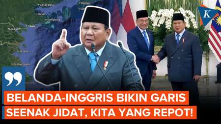 Soal Blok Ambalat, Prabowo: Belanda-Inggris “Seenak Jidat” Bikin Garis Perbatasan