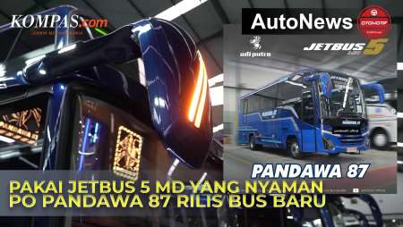 Bus Baru PO Pandawa 87, Pakai Jetbus 5 MD yang Nyaman