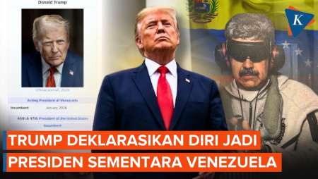 Trump Deklarasi Diri Sebagai Presiden Sementara Venezuela?