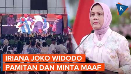 Pamitan, Iriana Jokowi: Saya Minta Maaf Kalau Ada Salah Selama Ini …