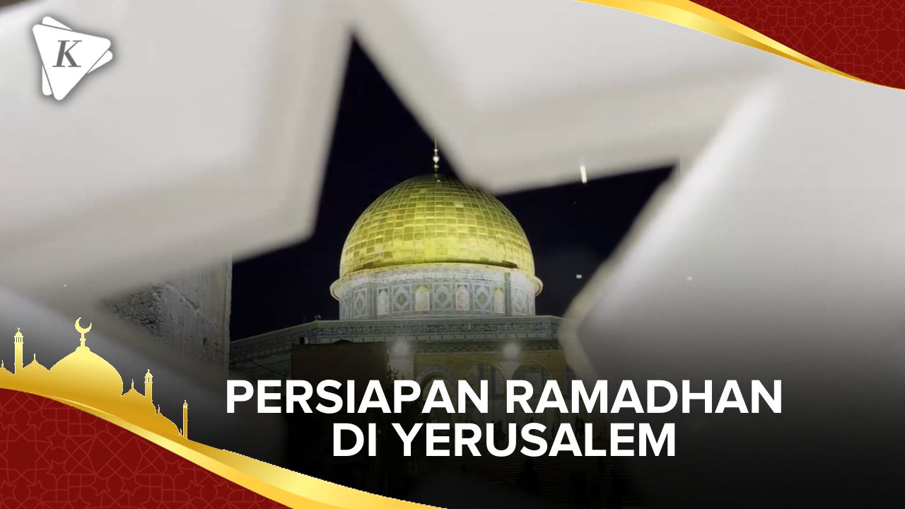 Kemeriahan Kota Tua Yerusalem Sambut Bulan Suci Ramadhan