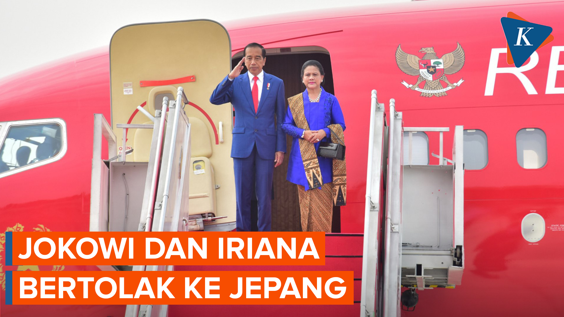 Jokowi dan Iriana Bertolak ke Hiroshima Jepang Hadiri KTT G7