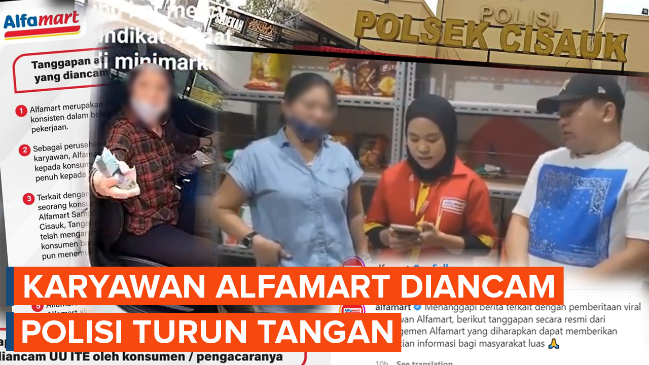 Karyawan Alfamart Diancam UU ITE oleh Ibu-ibu Pencuri Cokelat, Polisi Turun Tangan