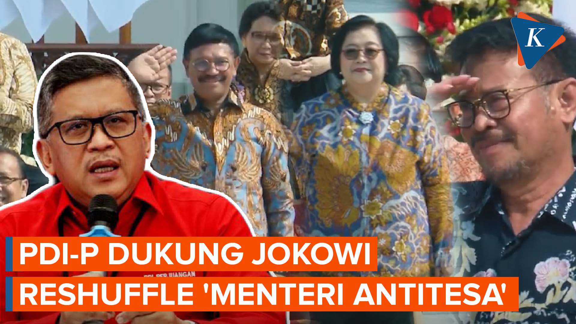 Nasdem Capreskan Anies, PDI-P Dukung jika Jokowi Reshuffle Menteri