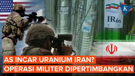 AS Targetkan Uranium Iran? Operasi Militer Dipertimbangkan