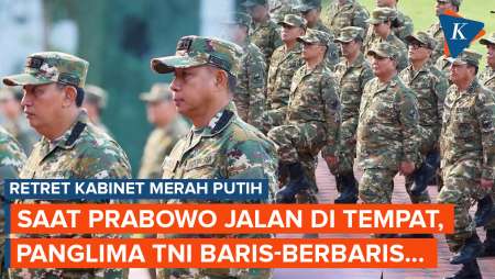 Momen Prabowo-Panglima TNI 