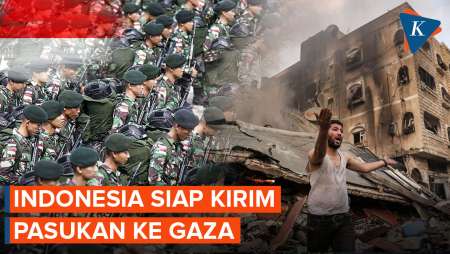 Indonesia Di Dua Posisi: Kirim Pasukan Ke Gaza, Tapi Mengecam Israel Di Tepi Barat